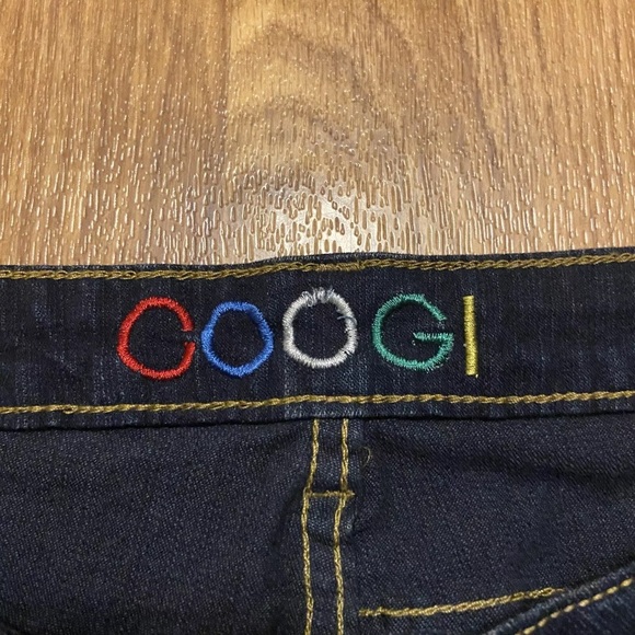 Coogi Denim Jeans Capris Cropped Colorful Embroidered Pockets‎ Wmns Size 17/18 - Picture 4 of 7